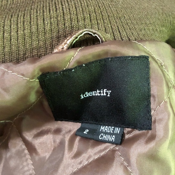 Identify Bronze Metallic Leather Jacket - Picture 10 of 14